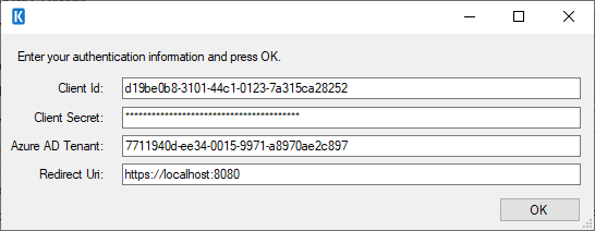 Sharepoint REST Connection Manager - Generate Token.png